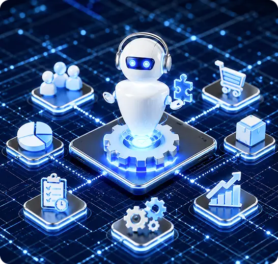 Custom ERP/CRM/CM Bots