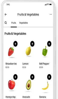 Grocery Delivery App Development