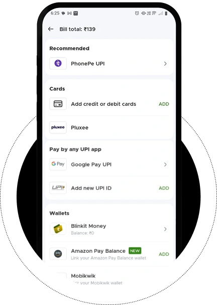 Payment Options