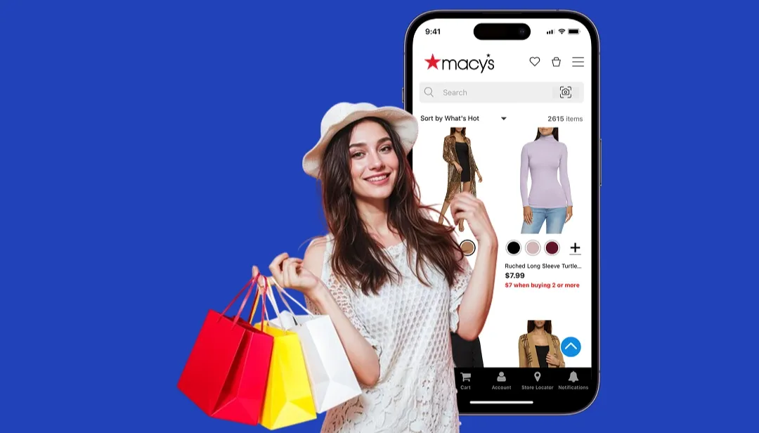 Steps To Build An Online Shopping App Like Macy's