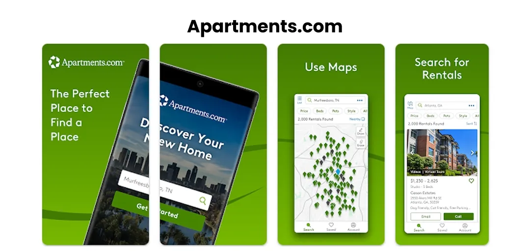 Apartments.com – Best for Rentals & Roommates