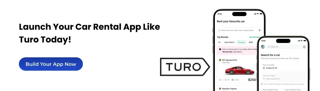 Car Rental App Like Turo Today