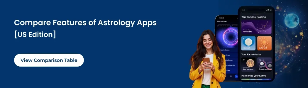 Compare Features of Astrology Apps [US Edition]