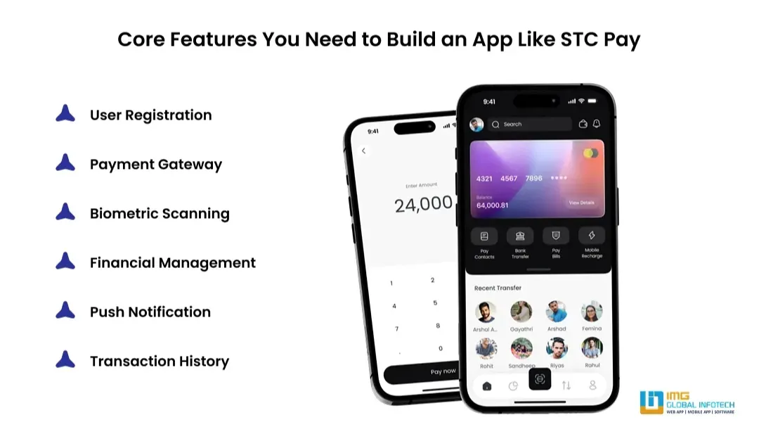What are the key features of an App Like STC Pay?