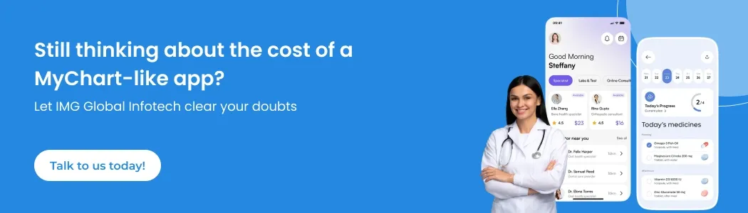 Cost Breakdown of Mychart like App