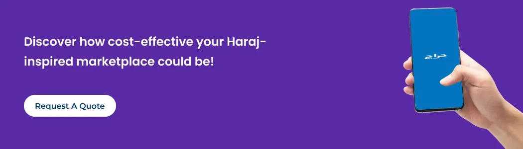 Discover how cost-effective your Haraj-inspired marketplace could be!