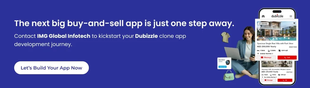 Dubizzle Clone App Development cta