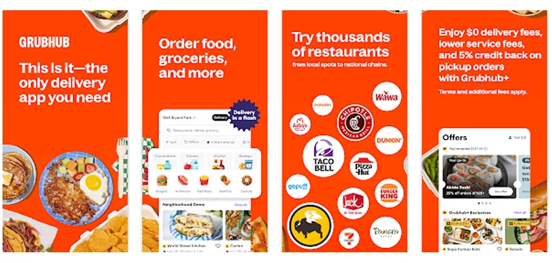 grubhub app