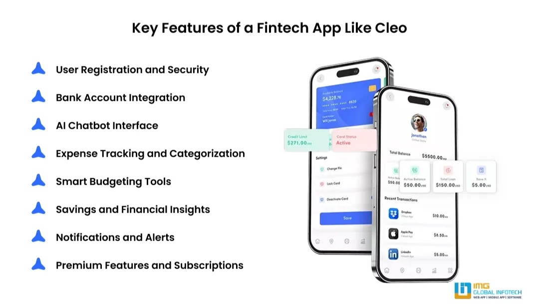 key-features-of-a-fintech-app-like-cleo