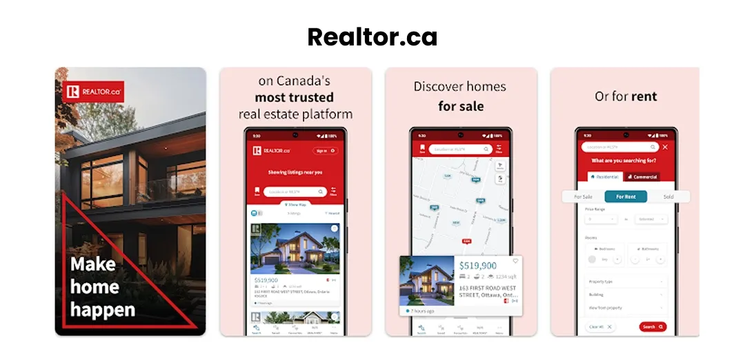 Realtor.ca (Bonus: For Canadian Users)