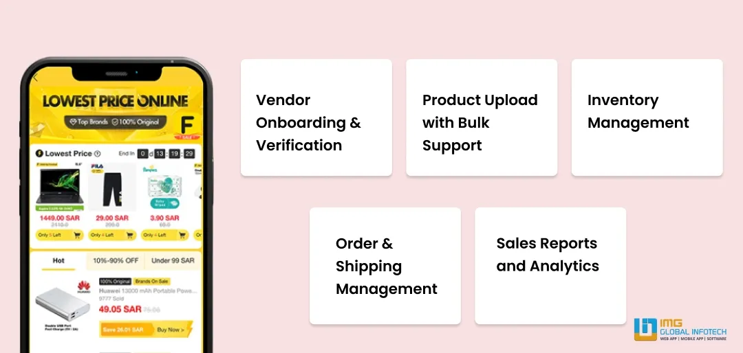 Seller/Vendor Features