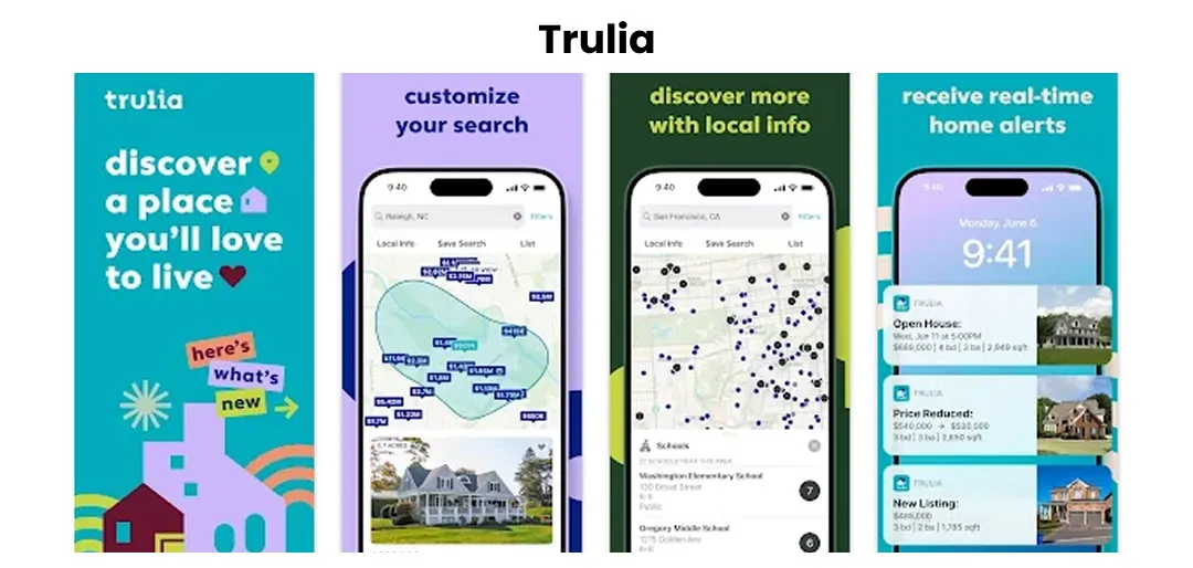 Trulia – Best for Neighborhood Insights