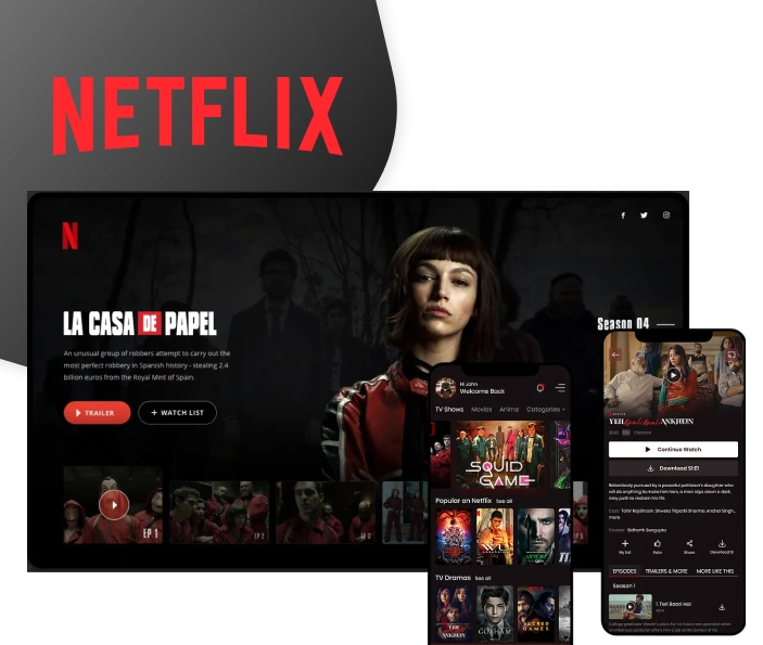 Netflix logo Netflix logo