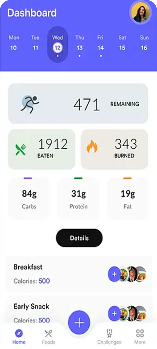 diet & nutrition app