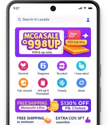 App Like Lazada Mockup