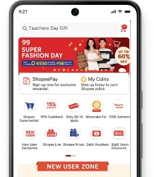 App Like Shopee Mockup