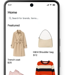 App Like Vinted Mockup