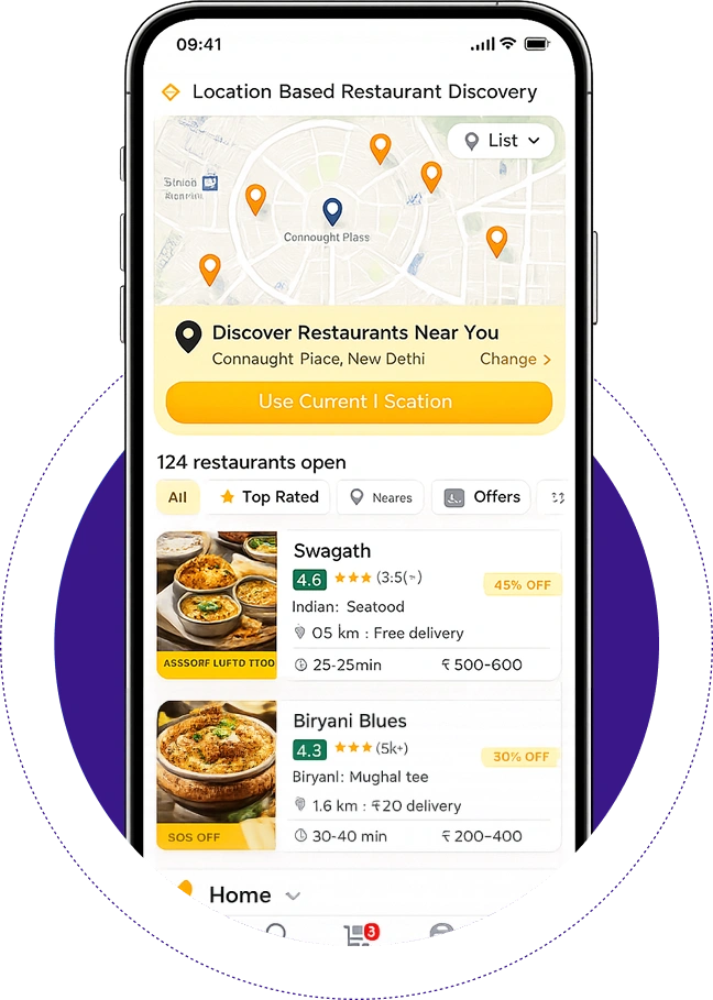 Location-Based Restaurant Discovery