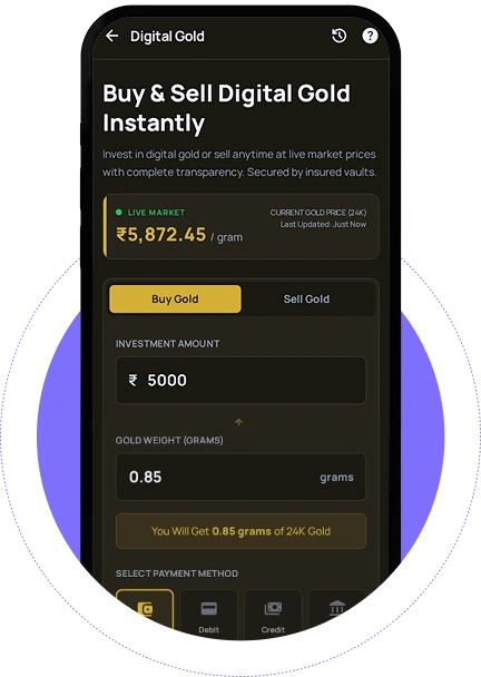 Buy and Sell Digital Gold
