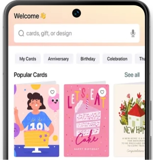 Gifts Clone App Mockup