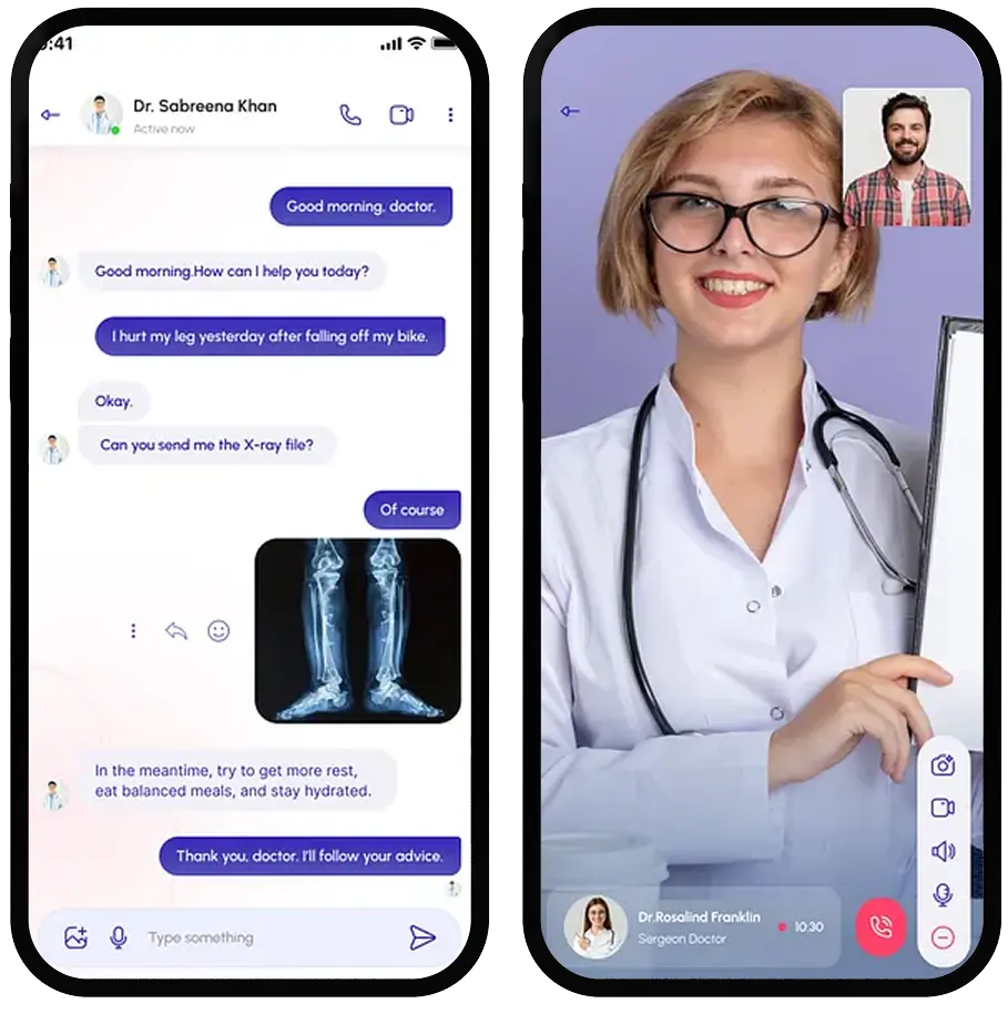 Real-Time Chat or Video Calls
