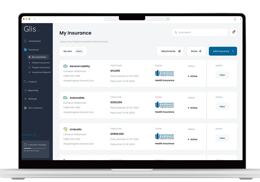 Management of Agents and Users