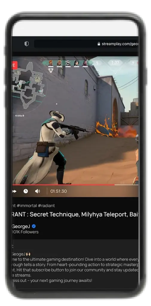 live-streaming-user-panel