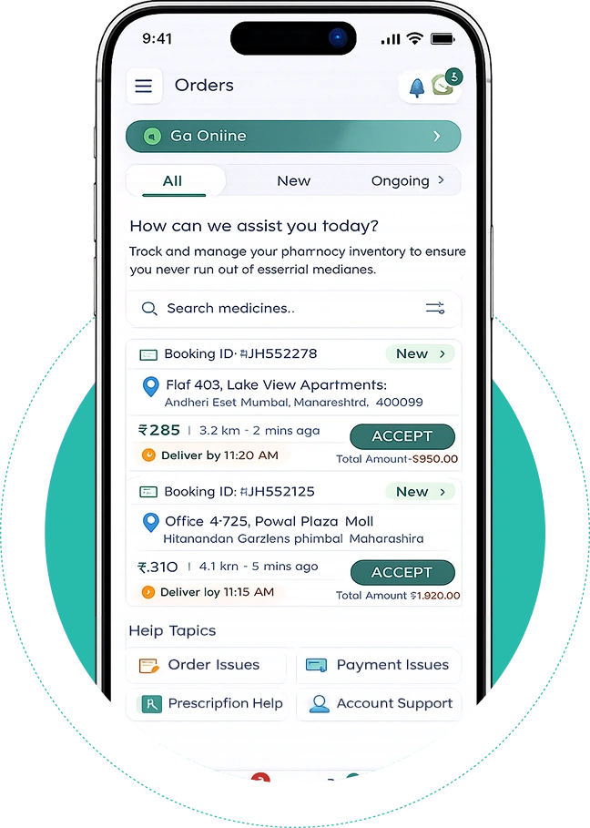 Orders View