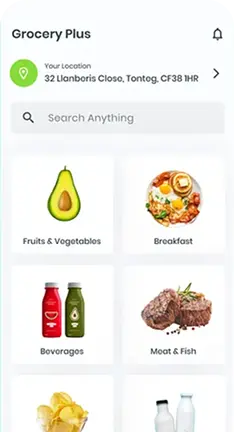 Grocery Delivery Mobile App Development