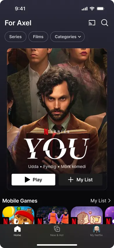 Netflix App Look Like