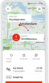 Taxi Booking App Development