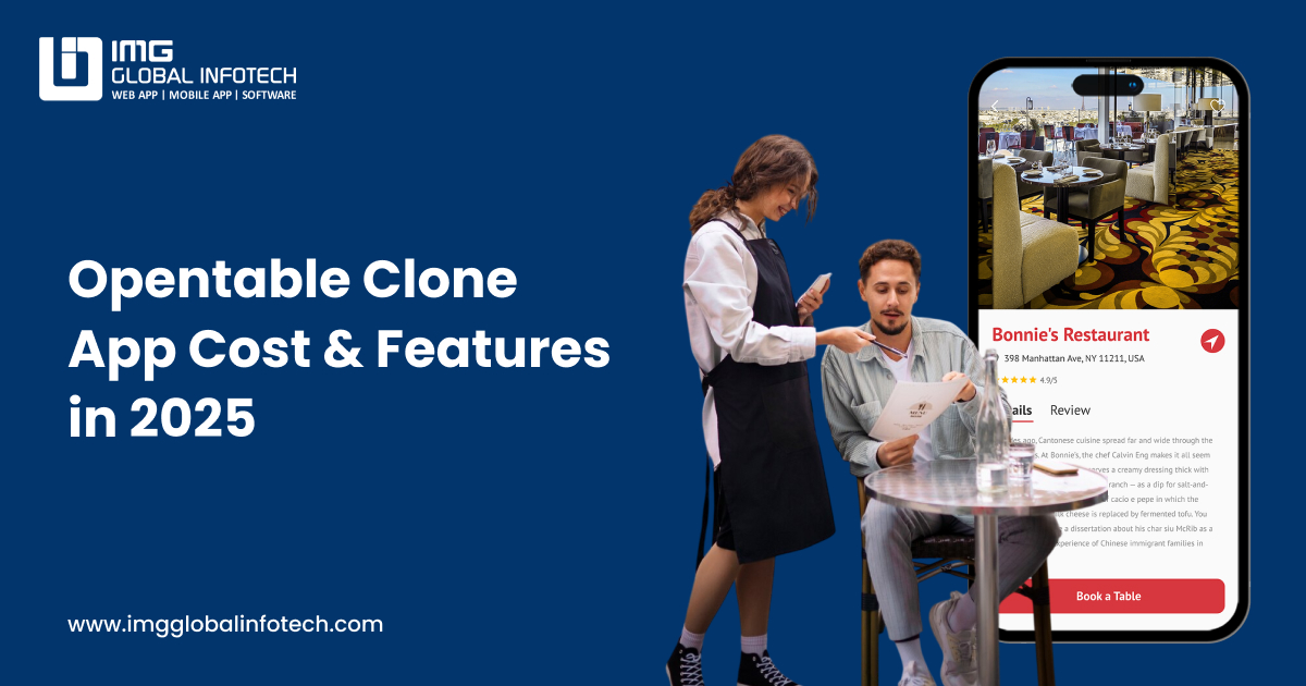 Cost to Build Restaurant Reservation App Like OpenTable