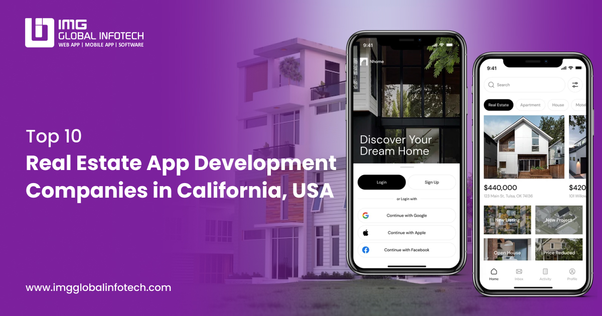 Top 10 Real Estate App Development Companies in California