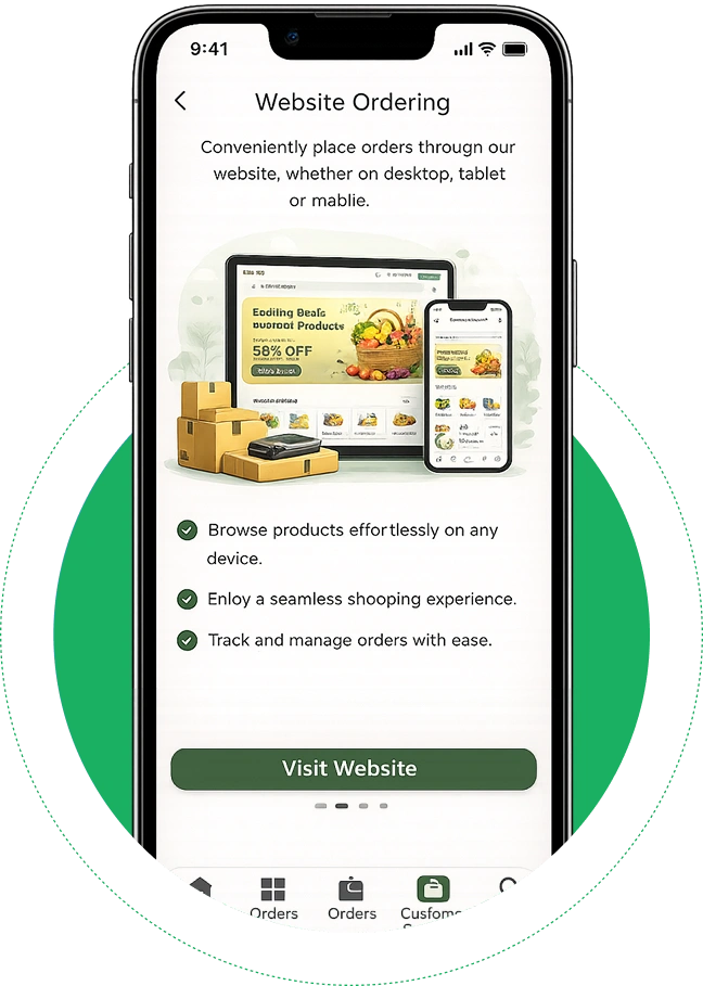 Website Ordering
