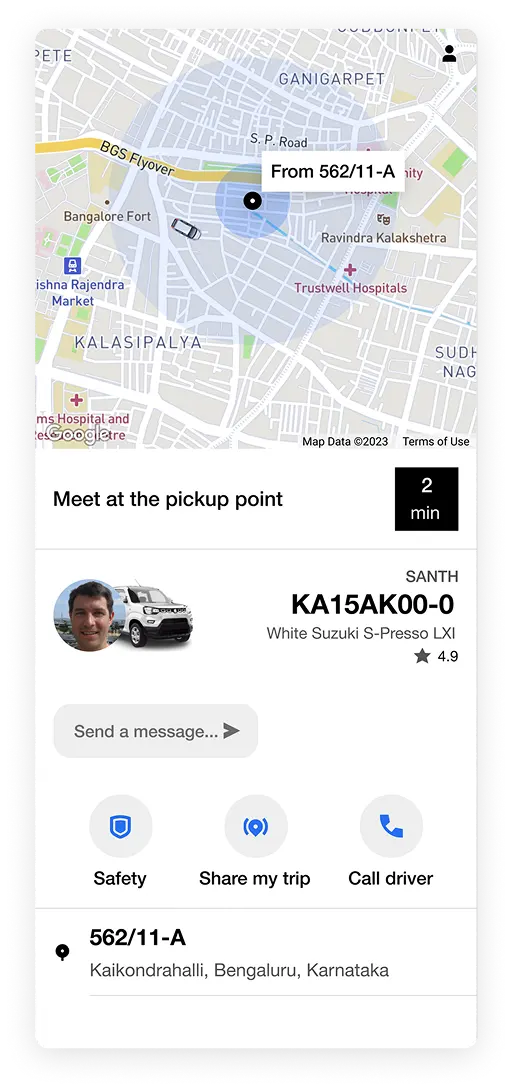 practo App Look Like