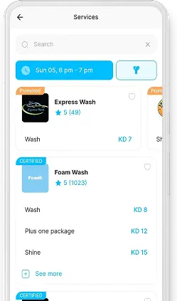 Car Wash App Development 