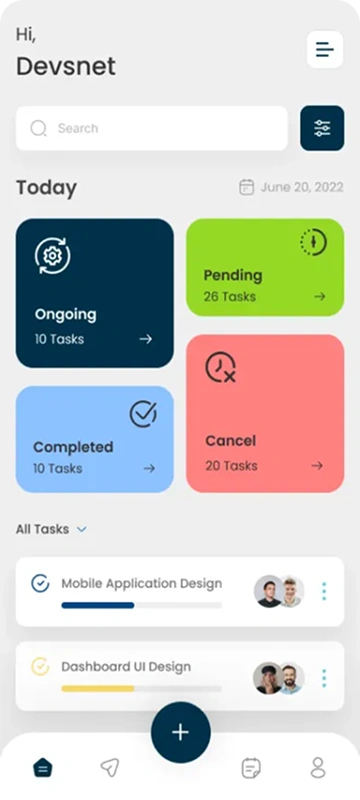 Test Practice Mobile App Could Look Like