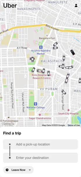 uber App Look Like