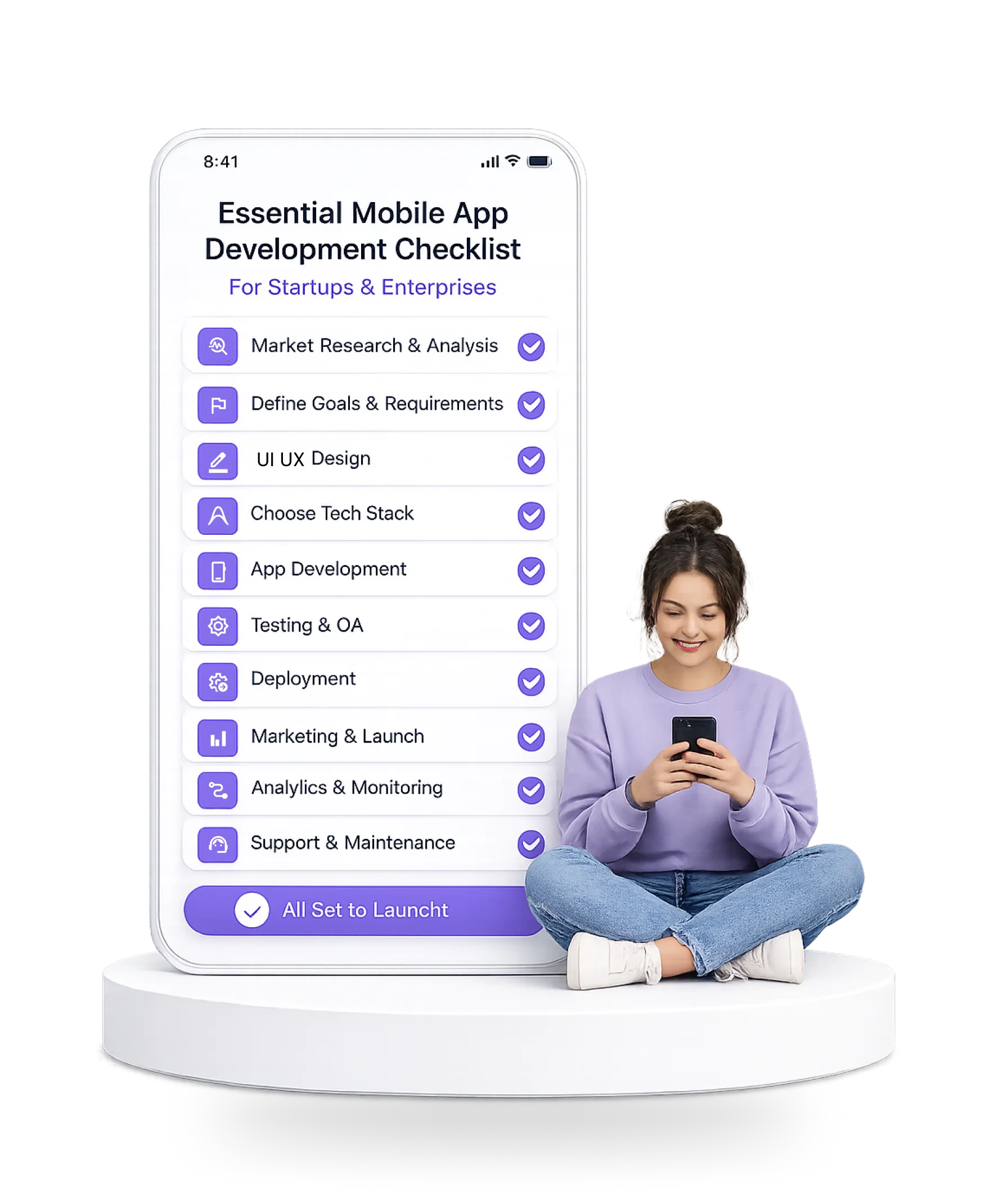 Essential Mobile App Development Checklist for Startups and Enterprises