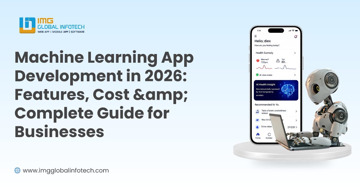 Machine Learning App Development in 2026: Features, Cost and Complete Guide for Businesses